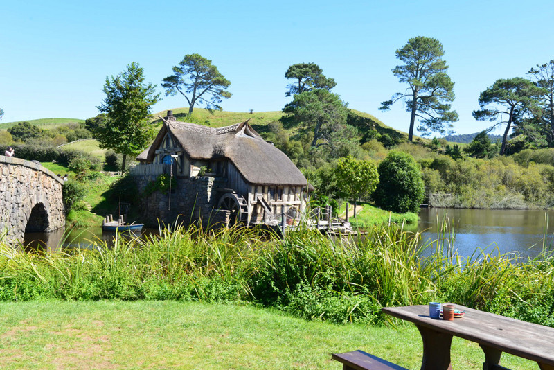 Bywater Bridge and the Mill at Hobbiton