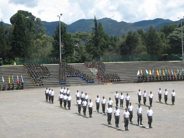 Bogota #1 - A military parade