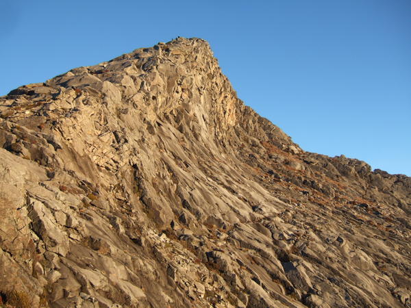 This is the rock we climbed - Impressive heh?