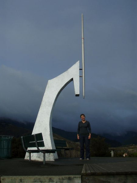 Mrs Deane @ the centre of New Zealand