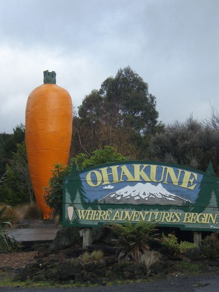 Okahune - Gateway to Mordor & also home to a giant carrot