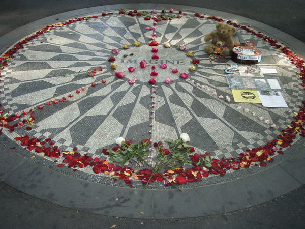 The John Lennon 'Imagine' Memorial