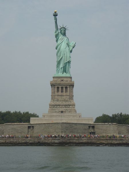 Lady Liberty from the ferry