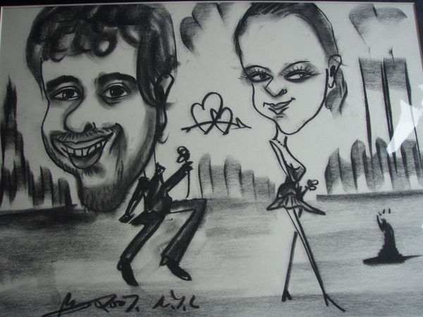 And who do these great caricatures look like?