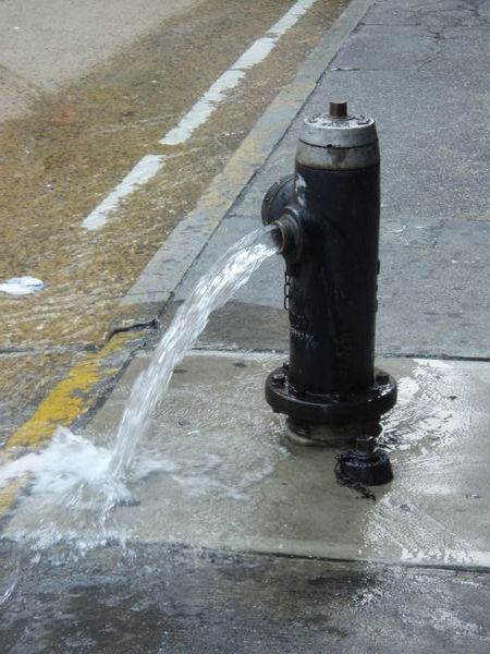It wouldn't be New York without a heatwave and burst water pipes