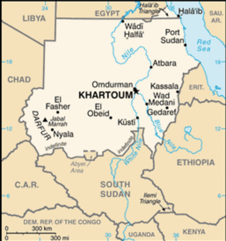 Sudan-Map