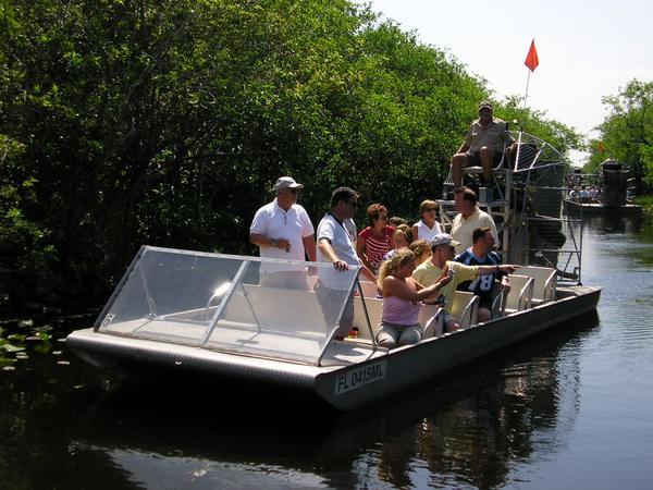 Air Boat at the Everglades