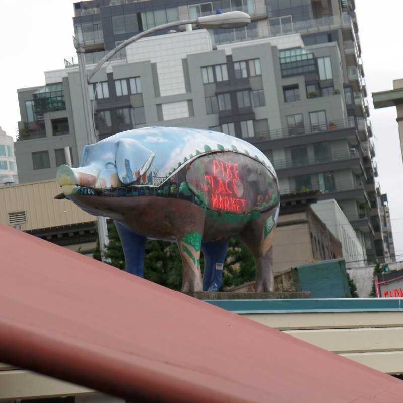 Pike place market pig