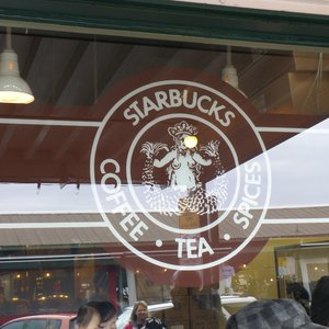 The first Starbucks store