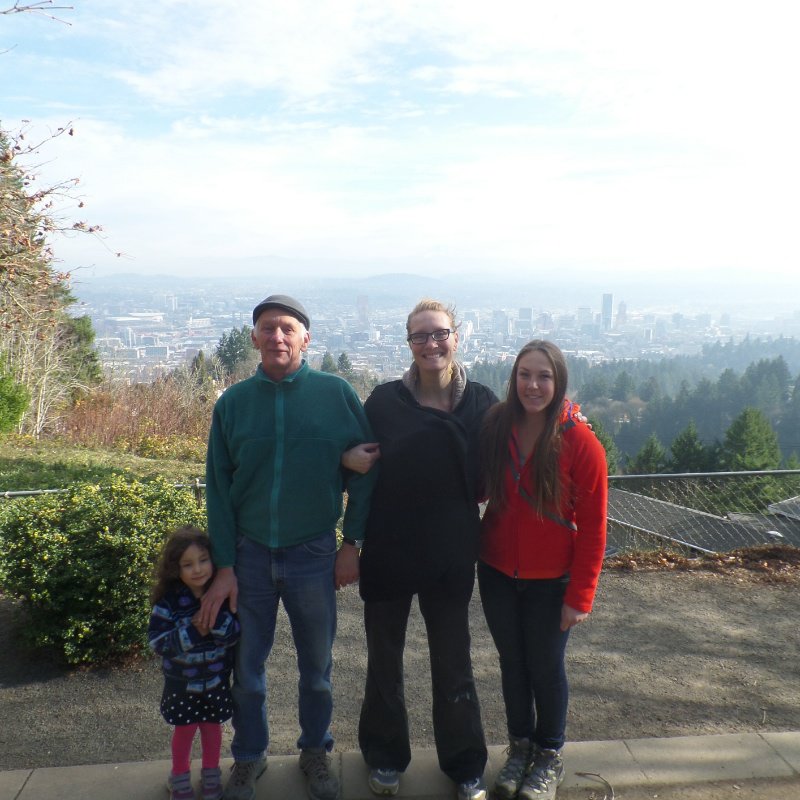 Pittock Mansion lookout