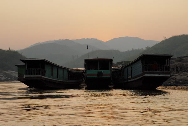 More boats on the Mekong