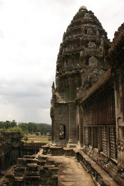 Angkor Wat - a temple tower