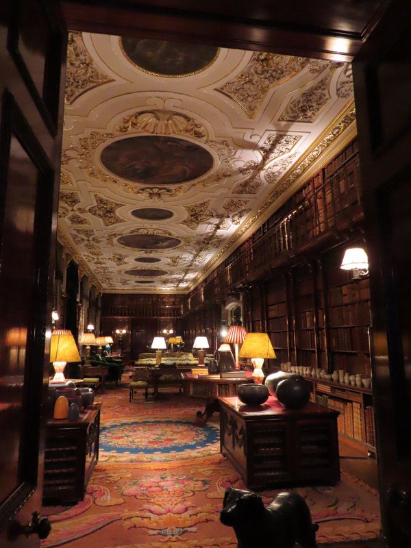 The library Chatsworth