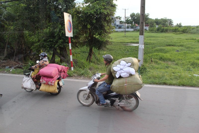 There is nothing that cannot be carried on a bike!