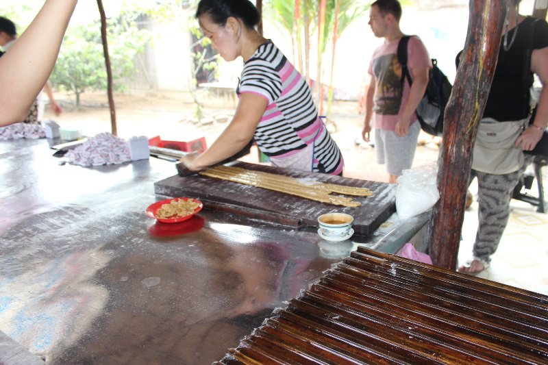 Cutting Coconut Candy