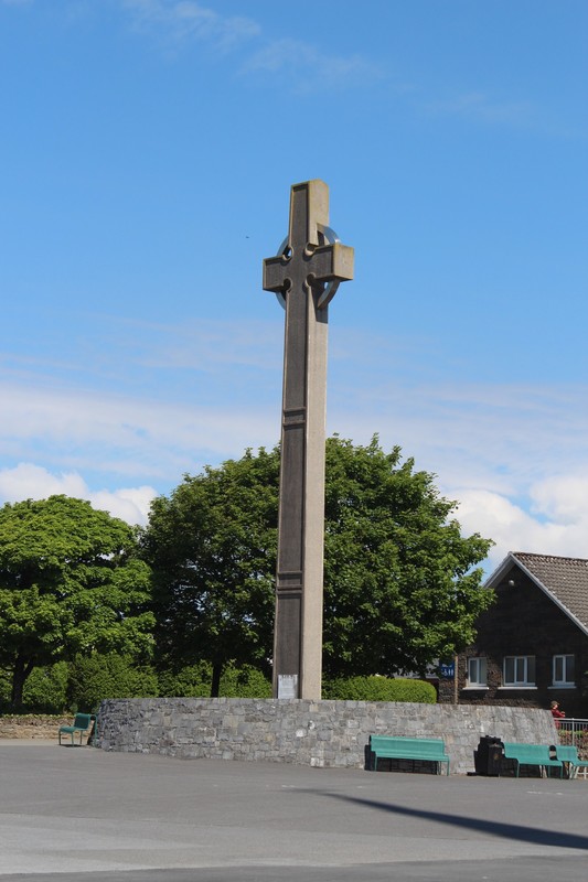 Cross built for Popes visit to Knock