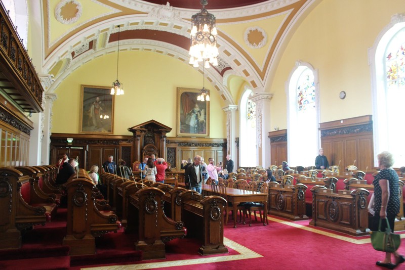 Belfast Town Hall Council chambers