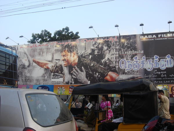 Affiches de cinéma à Madras