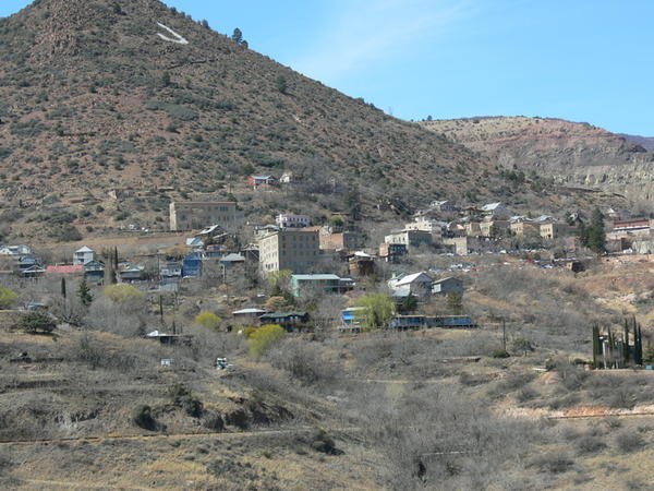 The mountain town