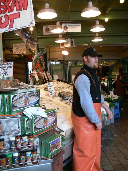 Pike Place Fish Vendor