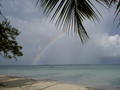 Morning Rainbow on Rendezvous Caye