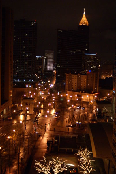 View from the Hotel in Atlanta