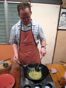 Wes cooking green curry