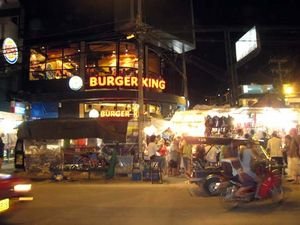(In)famous Burger King at the Night Bazaar