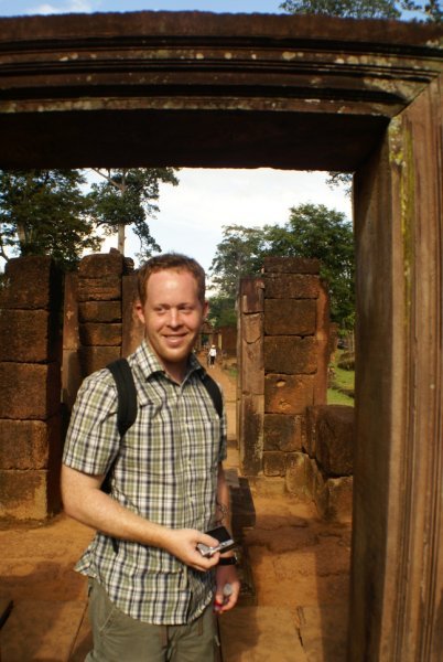 Wes at Banteay Srei
