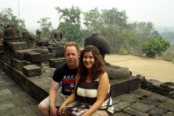 At Borobudur