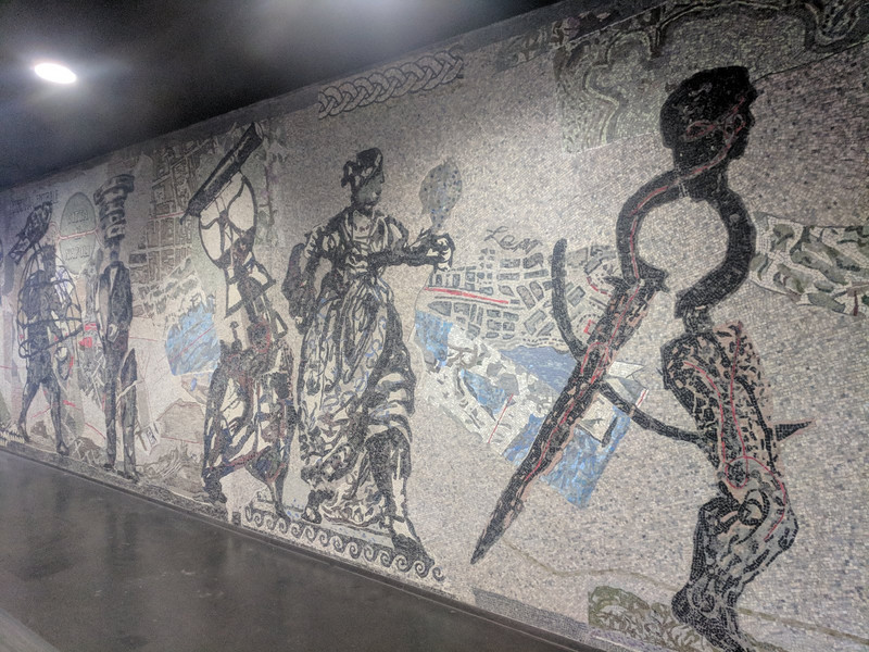 Mosaic in the Metro