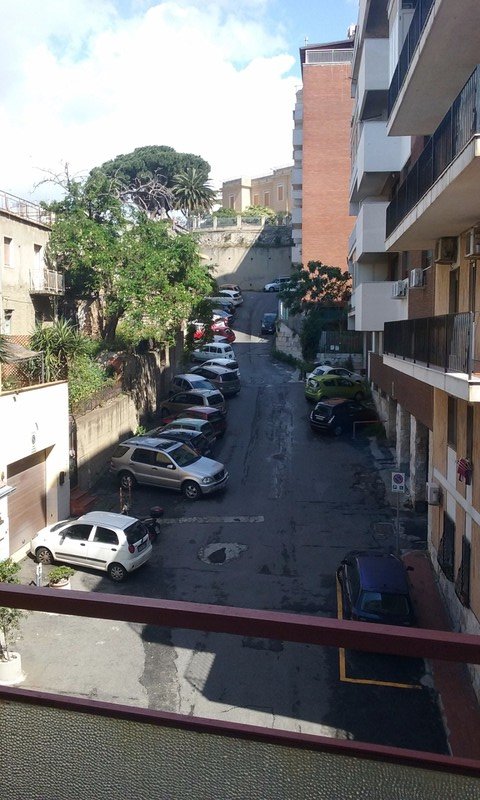 View from rear of apartment