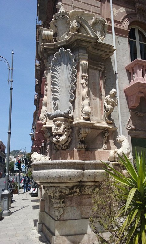 One of the four fountains