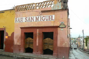 Typical Mexican bar
