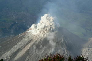 Eruption of Santa Guita
