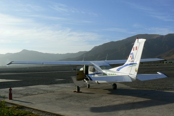Our plane for the Nazca lines