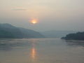 Solnedgang på Yangtze