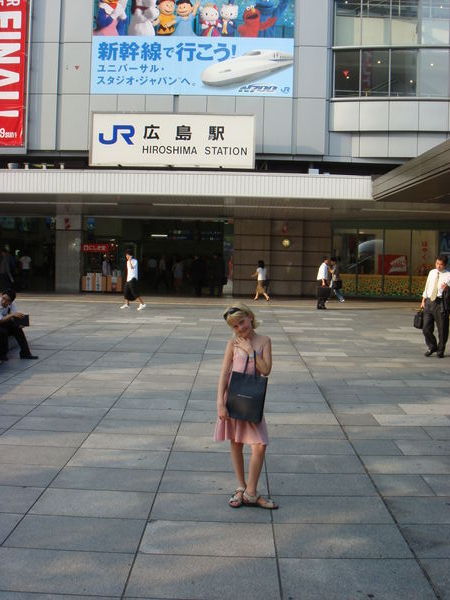 Hiroshima Station...