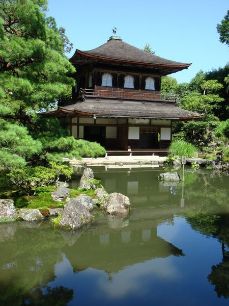 Ginkakuji-templet....