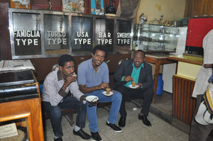 Addis Ababa, Tomoca cafe