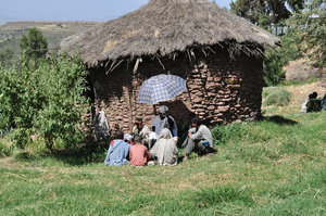 Lalibela - priest students