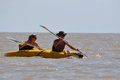 Canoe trip, lake Tana