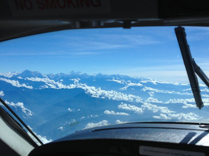 View from the Pilot Cabin