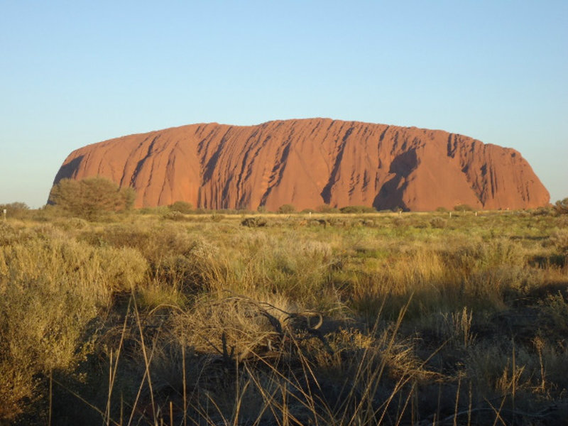 Uluru near sunset (1)