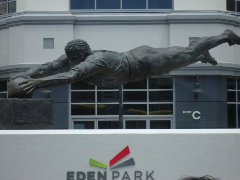 Statue of All Black Star at their Stadium