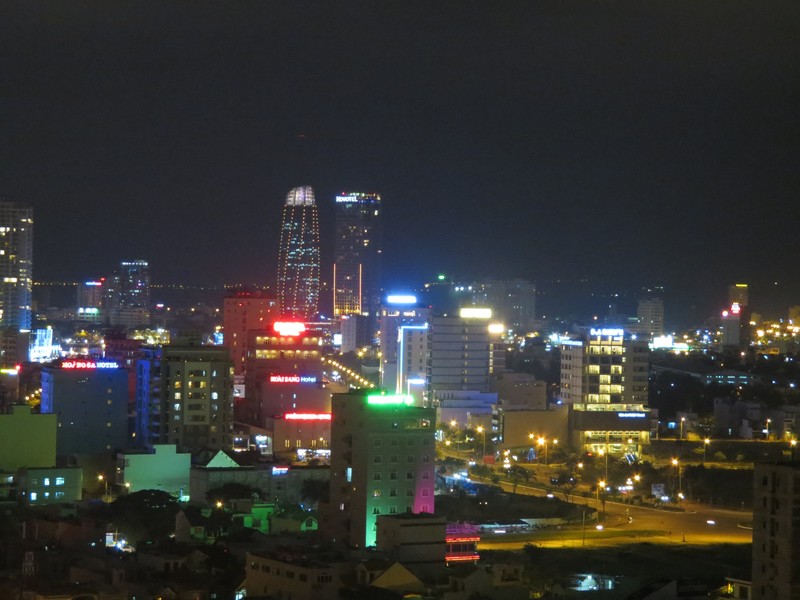 View of Da Nang from roof