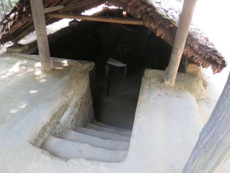 An underground room at Cu Chi