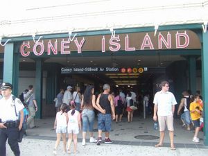 Coney Island Subway Station, NYC