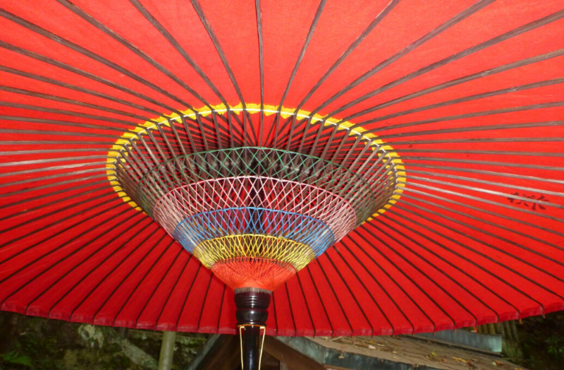 Red kasa  umbrella