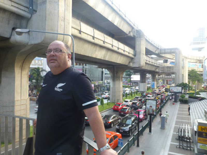 Typical Bangkok traffic